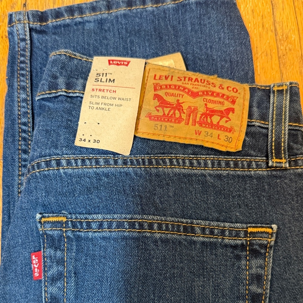 Levi's Slim Fit Denim Jeans